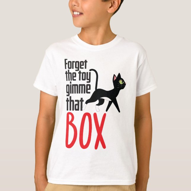 Camiseta Esqueça o brinquedo (Frente)