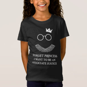 Camiseta Esqueça Princesa Eu Quero Ser Uma Justiça Associ