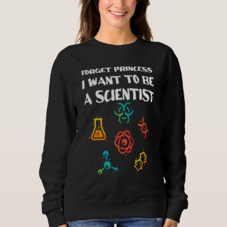 Camiseta Esqueça Princesa Que Quero Ser Cientista