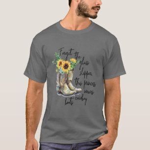 Camiseta Esquece as batedoras de Vidro Esta Princesa Veste