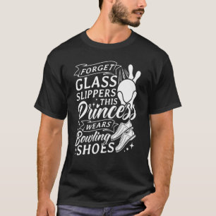 Camiseta Esquece as panelas de vidro Esta princesa Veste as