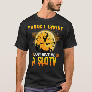 Camiseta Esquece O Candy Dá-Me Uma Lua De Vassoura-De-Bruxa
