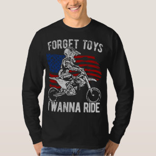 Camiseta Esquece os brinquedos que eu quero Ride Motocross