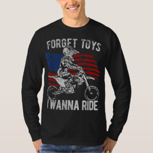 Camiseta Esquece os brinquedos que eu quero Ride Motocross