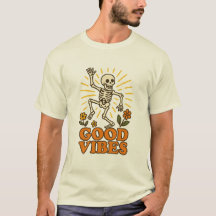 Camiseta esquelética "Boas Víbias" - Dança Retroso