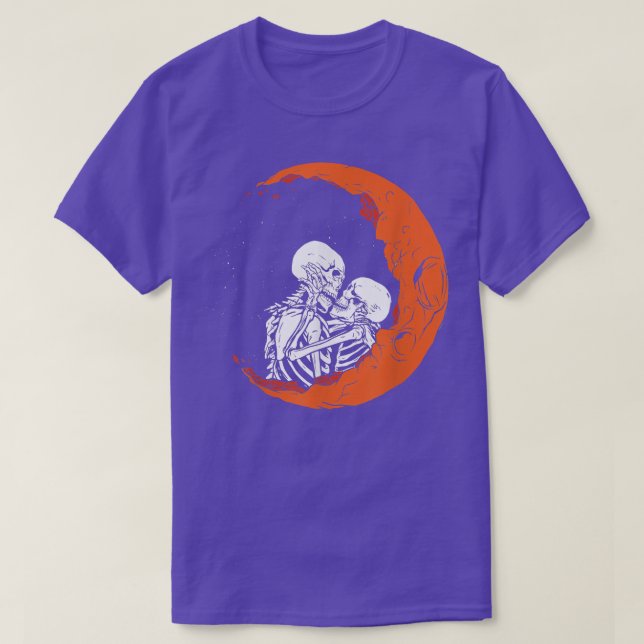 Camiseta esqueleto amoroso  (Frente do Design)