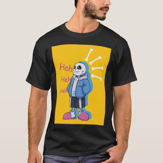 Camiseta Esqueleto anão (Frente)