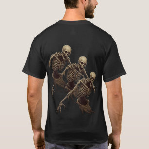 Camiseta Esqueleto Assombrado de Terror