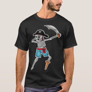 Camiseta Esqueleto Dançante DAB I Dabbing I Pirata