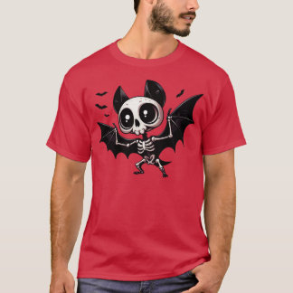 Camiseta Esqueleto de Bat