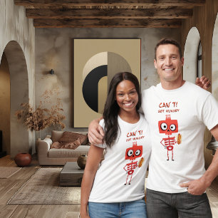 Camiseta Esqueleto de Cachorro-Quente Engraçado Não conse