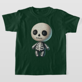 Camiseta Esqueleto de Crochê