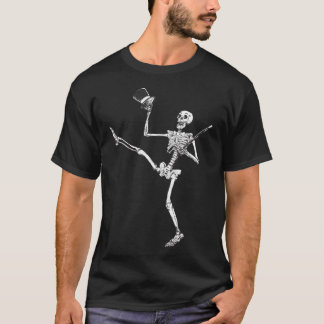 Camiseta Esqueleto de Depressão - Tempo de exposição -