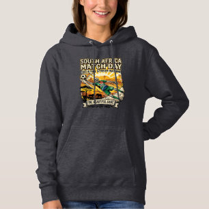 Camiseta Esqueleto de Dia de Partida da África do Sul Strik