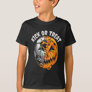 Camiseta Esqueleto de futebol do Halloween