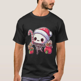 Camiseta Esqueleto de Natal