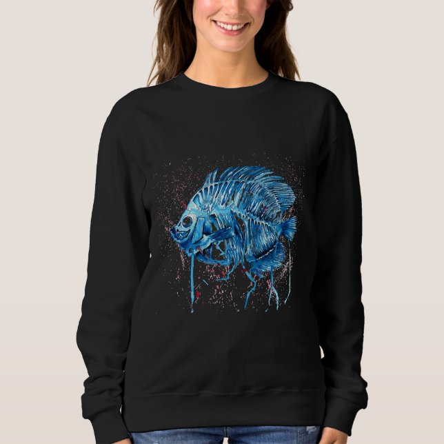 Camiseta Esqueleto de Peixe 214 (Frente)