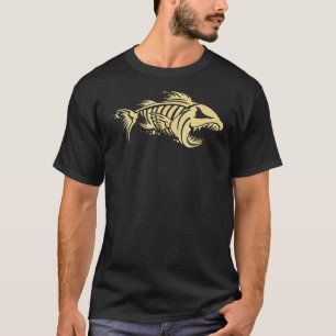 Camiseta Esqueleto de Peixe Ósseo
