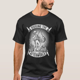 Camiseta Esqueleto de Pescador - Pescador Pescando