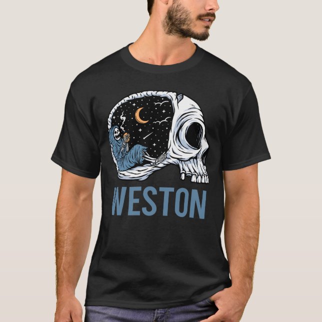 Camiseta Esqueleto de refrigeração - Weston (Frente)