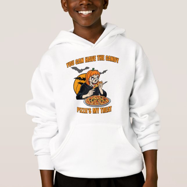 Camiseta Esqueleto do Dia de as Bruxas engraçado, Crianças  (Frente)