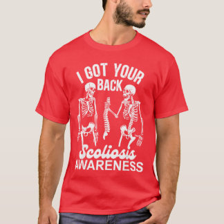 Camiseta Esqueleto Eu Tenho Suas Costas Ortho Life Conscien