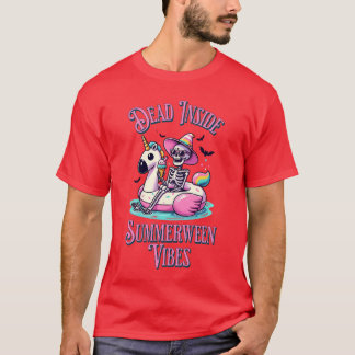 Camiseta Esqueleto Flutuador de Piscina Vibrações Summerwee