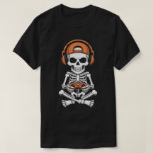 Esqueleto Gamer Legal com Fone de Ouvido e Control