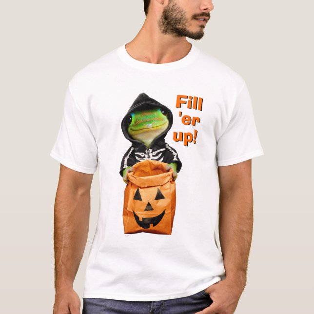 Camiseta Esqueleto Gecko (Frente)