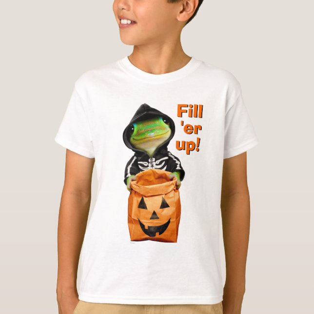 Camiseta Esqueleto Gecko (Frente)