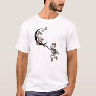 Camiseta Esqueleto Lunar