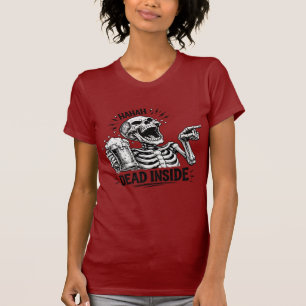 Camiseta Esqueleto Morto por Dentro