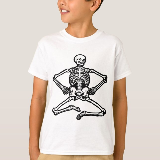 Camiseta Esqueleto Preto (Frente)
