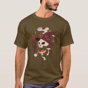 Camiseta Esqueleto Psychedelic Woodland