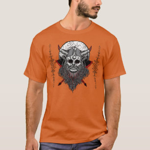 Camiseta Esqueleto Viking