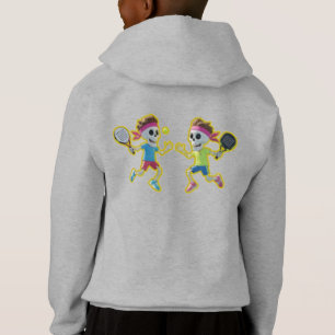 Camiseta Esqueletos de desenho animado engraçados jogando P