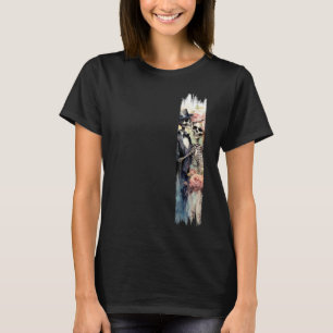 Camiseta Esqueletos do Amor Eterno - Pintor Brushaft