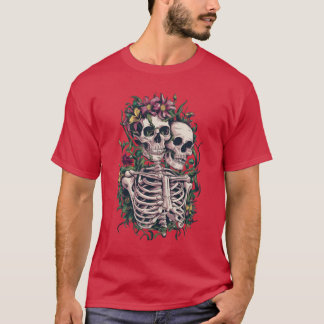Camiseta Esqueletos menino apaixonado