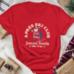 Camiseta Esquema de gelo de esqui para amigos da família pe<br><div class="desc">Crie memórias duradouras com nossa camisa de Esqui personalizada para famílias, amigos ou grupos. Esta camisa de Esqui da Família Personalizada é perfeita para celebrar a sua aventura da neve. Personalize com seu nome de família ou detalhes de viagem de grupo para torná-lo exclusivamente seu. Ideal para entusiastas de esqui...</div>