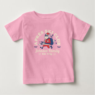 Camiseta Esquemas de Esqui de Grupos de Amigos da Família P