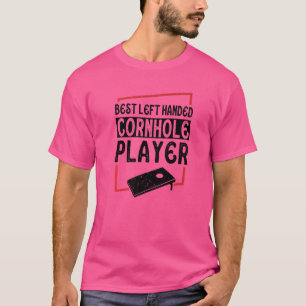Camiseta Esquerda do Cornhole Player