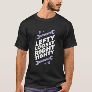 Camiseta Esquerda Loosey Righight Workshop Cote Engraçado