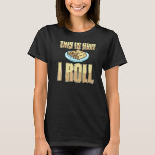Camiseta Esquerda - Receitas De Pão Norueguês Fabricante Fl