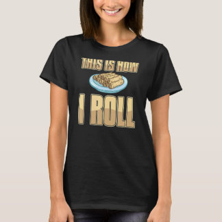 Camiseta Esquerda - Receitas De Pão Norueguês Fabricante Fl
