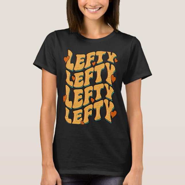 Camiseta Esquerda Repetir Esquerda de Pessoas (Frente)