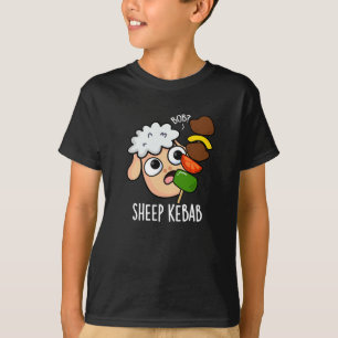 Camiseta Esquete de Cordeiro Kebab Piada de Espeto de Kebab