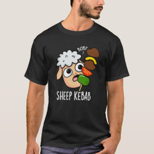 Camiseta Esquete de Kebabe de Ovelha Piada de Shish Kebab F