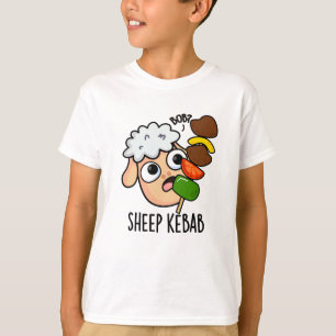 Camiseta Esquete de Kebabs de Ovelha Piada de Espeto de Keb