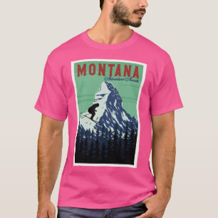 Camiseta Esqui alpino de Montana