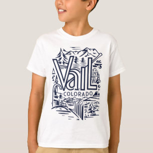 Camiseta Esqui ao Ar Livre Legal Souvenir Vintage Visite Va